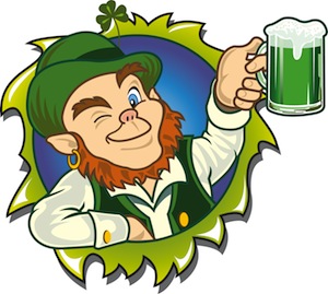 Leprechaun's Busted for Green Beer