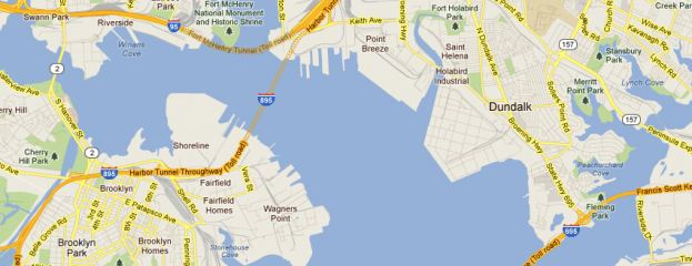Port of Baltimore Map