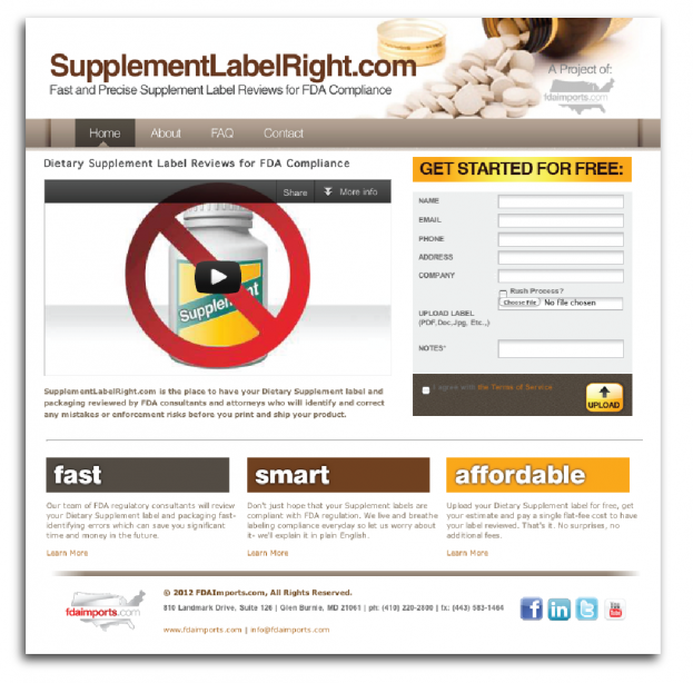 SupplementLabelRight.com